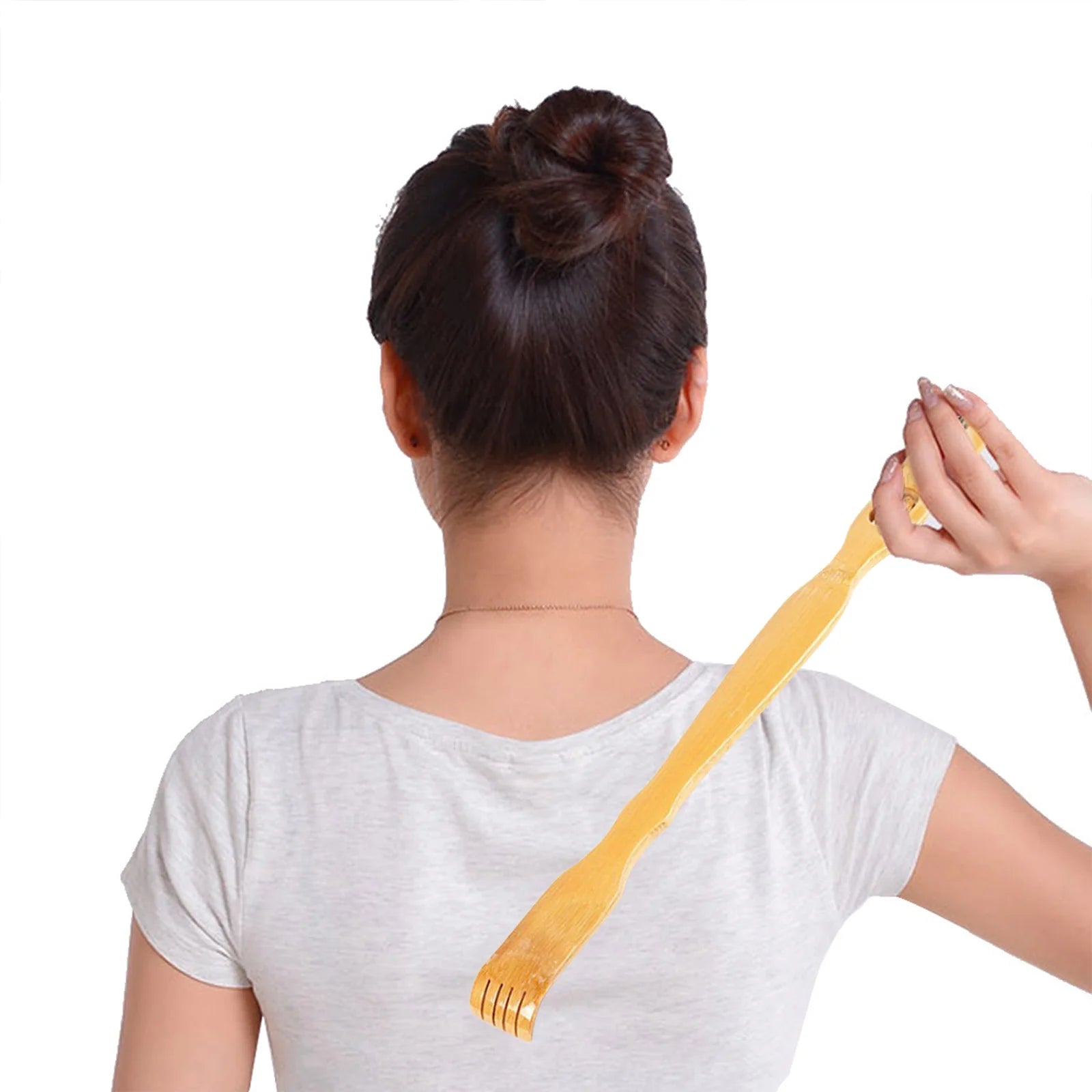 Clearance Dependable Industries 2 Pack Back Scratcher Massage Rollers Long Reach Therapeutic, Massage Tools Clearance Sale, 2*Scratching Rake