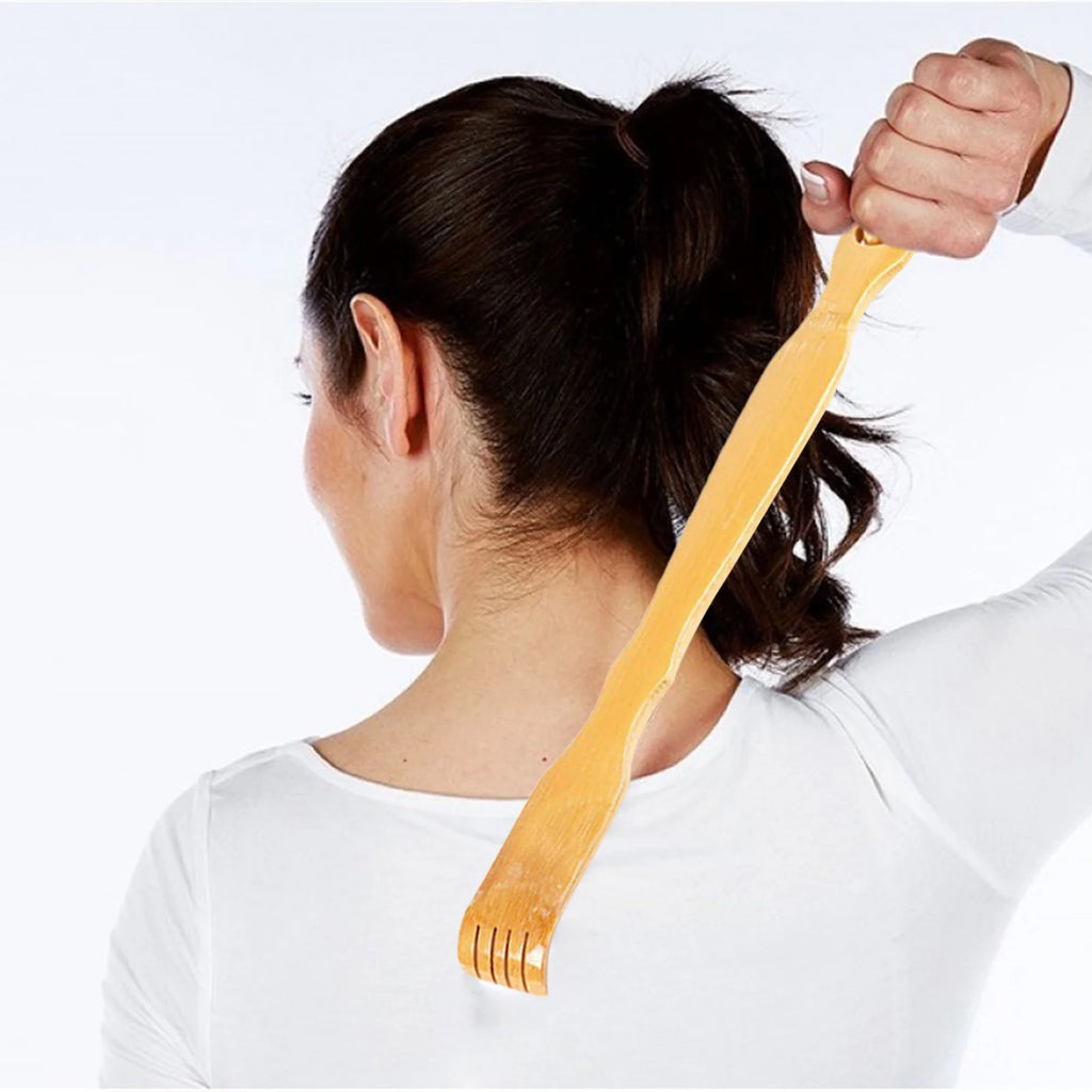 Clearance Dependable Industries 2 Pack Back Scratcher Massage Rollers Long Reach Therapeutic, Massage Tools Clearance Sale, 2*Scratching Rake