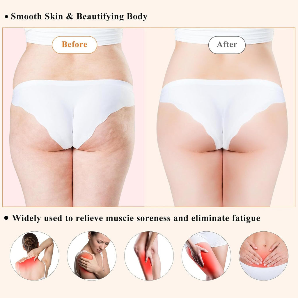 7-In-1 Wood Therapy Massage Tools Lymphatic Drainage Massager for Muscle Pain